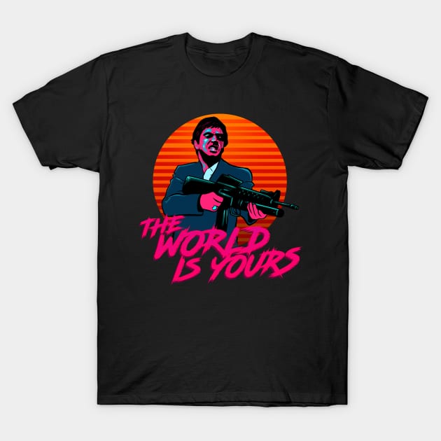 The World is Yours T-Shirt by absolemstudio